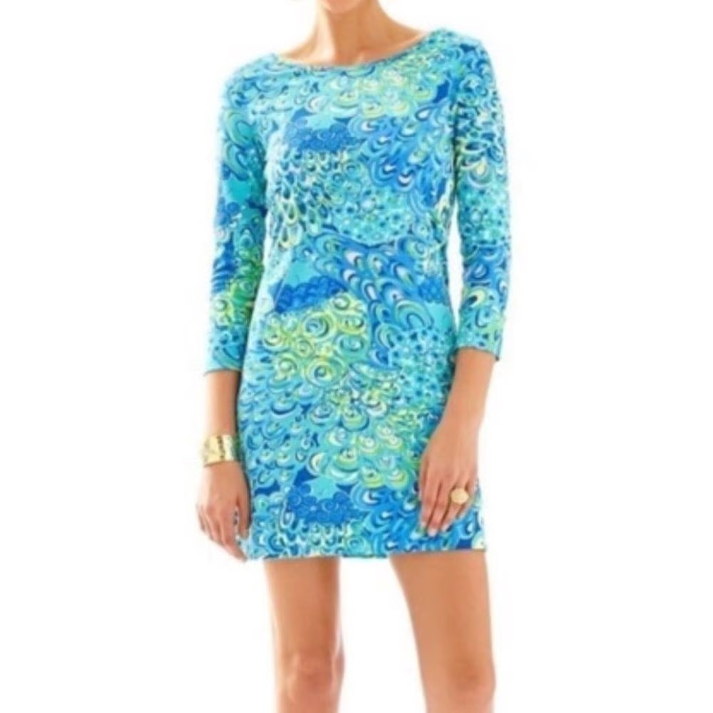 Lilly Pulitzer Marlowe dress Lilly’s Lagoon xs